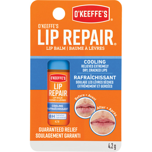 Baume &agrave; l&egrave;vres soulagement rafraîchissant Lip Repair, 0 IPS Haskins Industrial Inc.