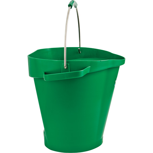 5692 Series Bucket, Green, 3 US gal. Haskins Industrial Inc.
