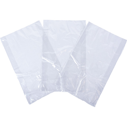 Poly Bags, Open Top, 8" x 3-1/2", 1 mils Haskins Industrial Inc.