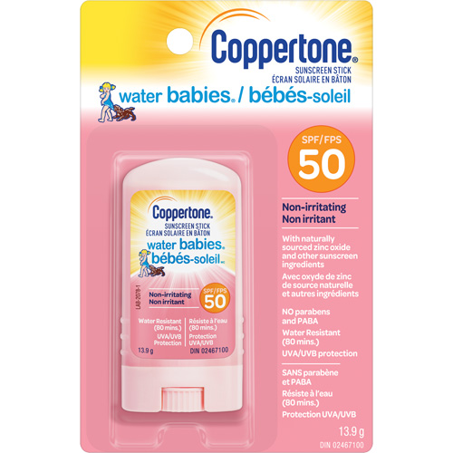 Water Babies&reg; Sunscreen, SPF 50, Stick Haskins Industrial Inc.