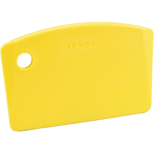 Mini Scraper, Yellow, 5-1/4" W x 7-3/10" L Haskins Industrial Inc.