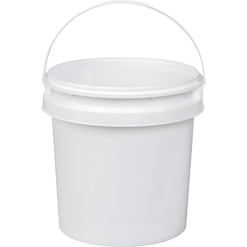 Pail, Plastic, 2.3 gal. Haskins Industrial Inc.