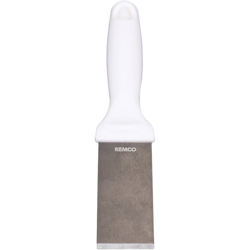 Racloir en acier inoxydable, Blanc, 1-1/2" la x 9" lo Haskins Industrial Inc.