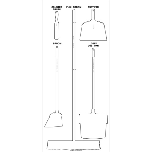 Tableau silhouett&eacute; sec Ultra Aluma-Lite (Anglais seulement) Haskins Industrial Inc.