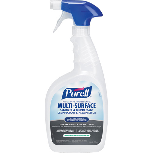 Produit d&eacute;sinfectant professionnel pour toutes surfaces, 946 ml, Bouteille &agrave; g&acirc;chette Haskins Industrial Inc.