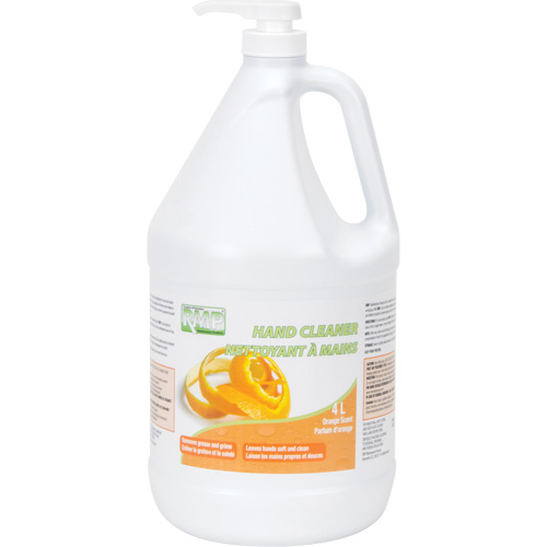 Nettoyant pour les mains &agrave; l'orange, Cr&egrave;me, 4 L, Cruche, Orange Haskins Industrial Inc.