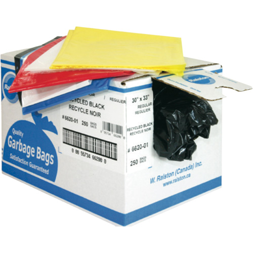 Sacs &agrave; d&eacute;chets industriels, 3T-Fort, 35" la x 50" lo, 2,7 mils, Orange Haskins Industrial Inc.