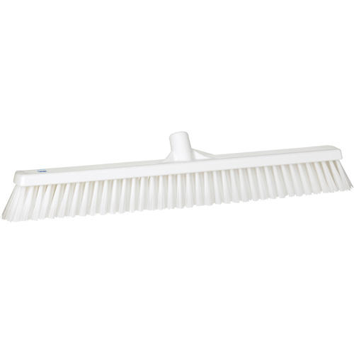 Balai-brosse &agrave; soies combin&eacute;es, Crins Cors&eacute;/Fin, 24", Polyester, Blanc Haskins Industrial Inc.