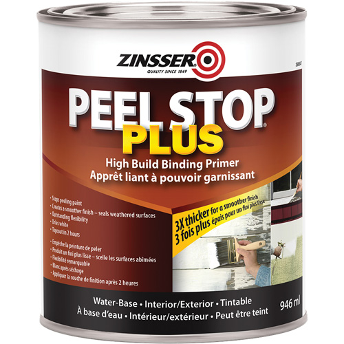 Peel Stop&reg; Plus High Build Binding Primer, 946 ml, Can, White Haskins Industrial Inc.