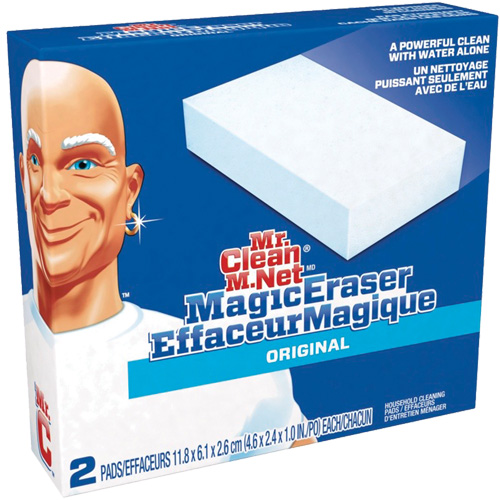 &eacute;ponges &agrave; r&eacute;curer Magic Eraser, &agrave; r&eacute;curer, 2-3/10" la x 4-3/5" l Haskins Industrial Inc.
