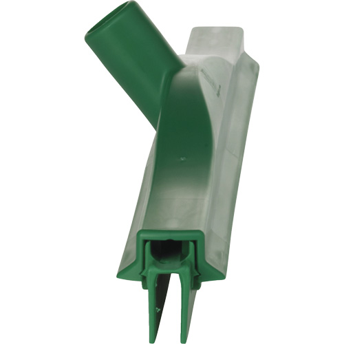 Raclette hygi&eacute;nique &agrave; lame double Ultra, 20", Vert Haskins Industrial Inc.