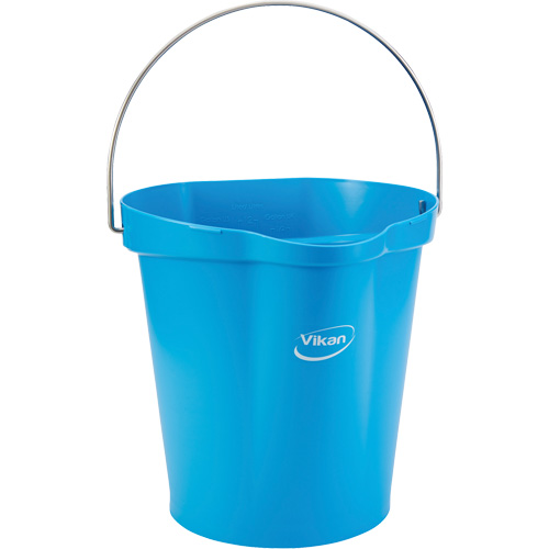 Food Hygiene Bucket, Blue, 3 US gal. Haskins Industrial Inc.