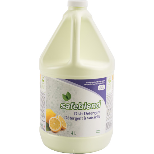 D&eacute;tergent pour vaisselle, Liquide, 4 L, Citron Haskins Industrial Inc.
