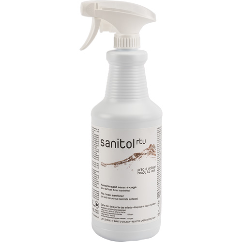 Sanitol Concentrated Disinfectant & Sanitizer, 950 ml, Trigger Bottle Haskins Industrial Inc.