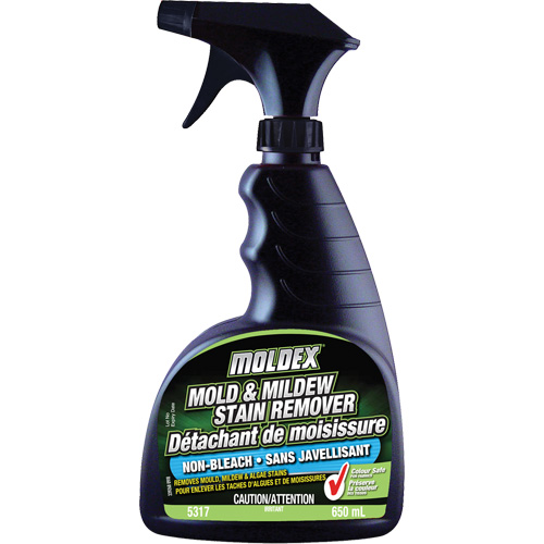 Non-Bleach Mold & Mildew Stain Remover, 650 ml, Trigger Bottle Haskins Industrial Inc.