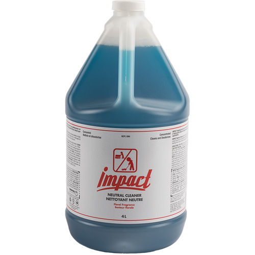 Impact Neutral Floor Cleaner, 4 L, Jug Haskins Industrial Inc.