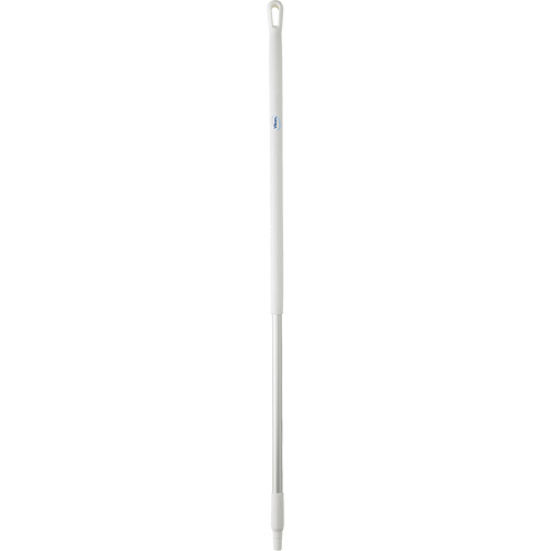 Handle, Broom/Scraper/Squeegee, White, Standard, 51" L Haskins Industrial Inc.