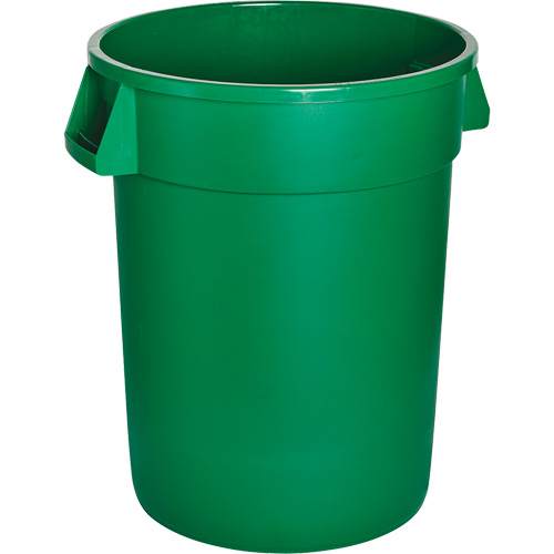 Contenant &agrave; d&eacute;chets, Poly&eacute;thyl&egrave;ne, 32 gal. US Haskins Industrial Inc.