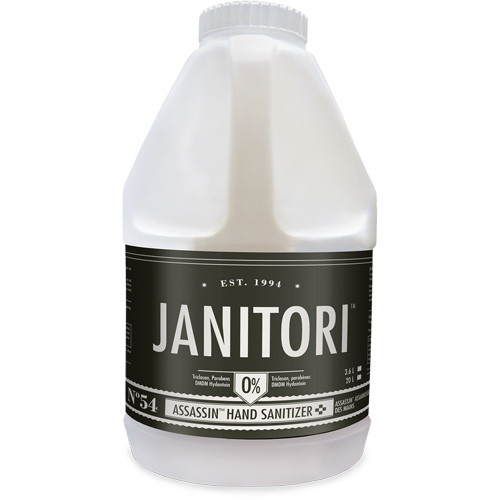 D&eacute;sinfectant pour les mains 54 Assassin, 4000 ml, Cruche, 70 % alcool Haskins Industrial Inc.