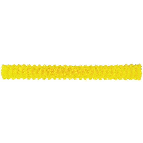 ColorCore Push Broom, Fine Bristles, 24", Polypropylene, Yellow Haskins Industrial Inc.