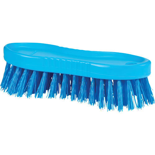 Brosse &agrave; main ColorCore, Soies Ferme, Longueur de 6", Bleu Haskins Industrial Inc.