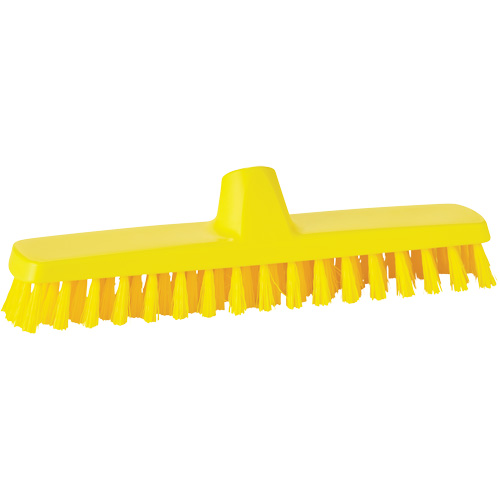 ColorCore Wall Brush, Stiff Bristles, 12" Long, Yellow Haskins Industrial Inc.