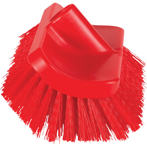 ColorCore High-Low Brush, Stiff Bristles, 10" Long, Red Haskins Industrial Inc.