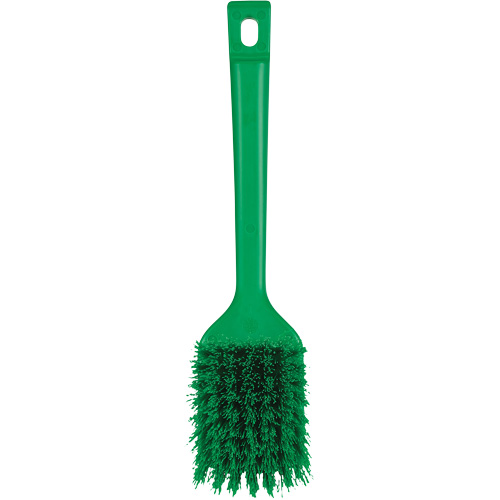 Brosse &agrave; manche court ColorCore, Soies Ferme, Longueur de 12", Vert Haskins Industrial Inc.