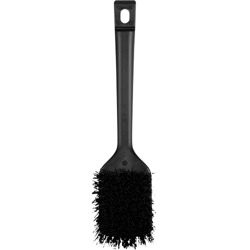 ColorCore Short Handle Brush, Stiff Bristles, 12" Long, Black Haskins Industrial Inc.