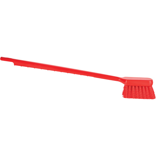 Brosse &agrave; manche long ColorCore, Soies Ferme, Longueur de 20", Rouge Haskins Industrial Inc.