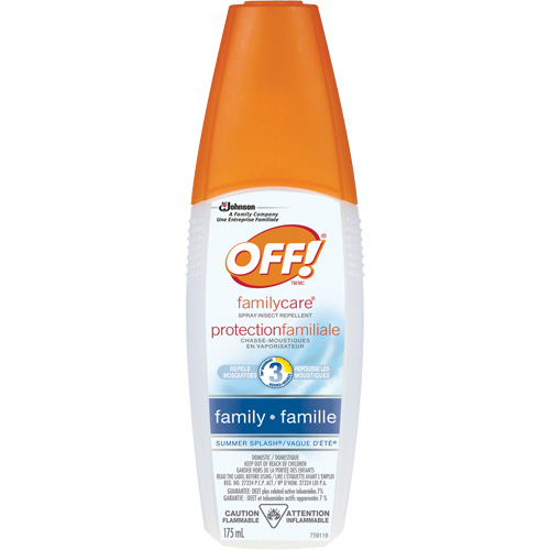 Insectifuge Off! Protection familiale &agrave; parfum de Vague d&eacute;t&eacute;, DEET &agrave; 7 %, Vaporisateur, 175 ml Haskins Industrial Inc.