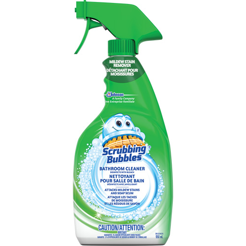 Nettoyant et d&eacute;tachant de moisissure pour salle de bain Scrubbing Bubbles, 950 ml, Bouteille &agrave; g&acirc;chette Haskins Industrial Inc.