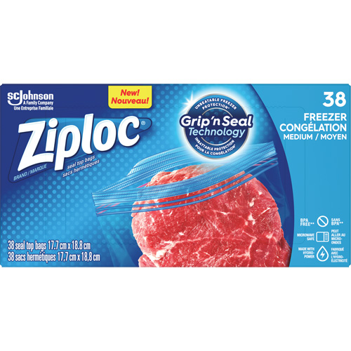 Ziploc&reg; Freezer Bags Haskins Industrial Inc.