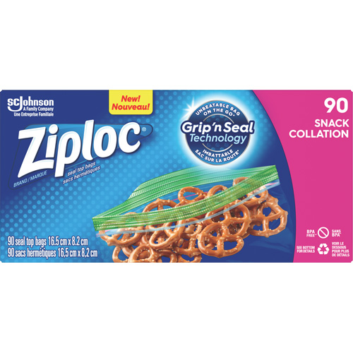 Ziploc&reg; Snack Bags Haskins Industrial Inc.
