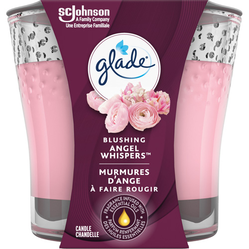 Chandelle en pot Glade, Murmures d'ange Haskins Industrial Inc.