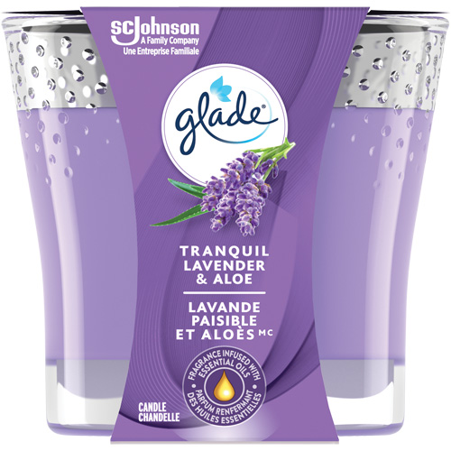 Chandelle 2-en-1 Glade, Lavande et alo&egrave;s Haskins Industrial Inc.