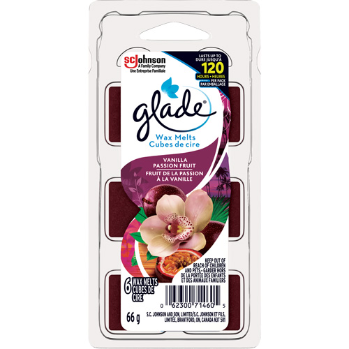 Glade&reg; Air Freshener Melts, Vanilla Passion Fruit Haskins Industrial Inc.