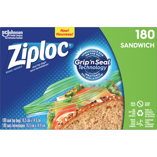 Ziploc&reg; Sandwich Bags Haskins Industrial Inc.