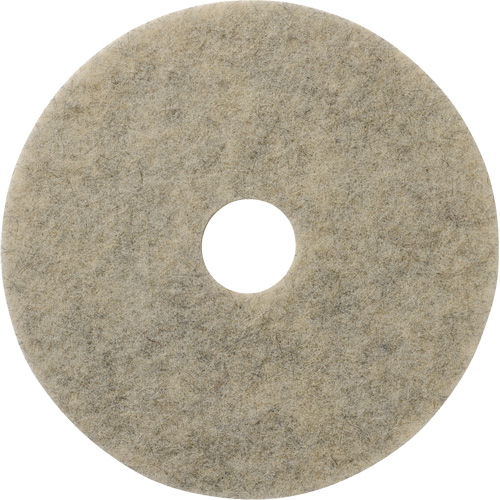 Porko Plus Floor Pads, 19", Buffing/Burnishing, Beige Haskins Industrial Inc.