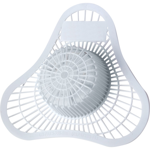 Tamis d'urinoir avec bloc para Health Gards Haskins Industrial Inc.