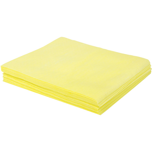Chiffon &agrave; poussi&egrave;re trait&eacute; &agrave; l'huile pour service moyen TaskBrand, Polyester, Jaune Haskins Industrial Inc.