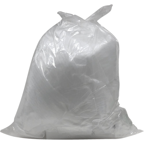 Sacs &agrave; d&eacute;chets de calibre industriel, T-Fort, 26" la x 36" lo, 1,2 mil, Transparent, Capacit&eacute; 45 L (12 gal.) Haskins Industrial Inc.