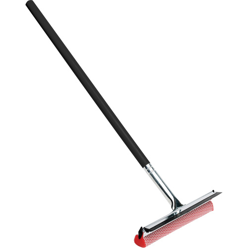 Car Squeegee, 10", Rubber, Stainless Steel Frame Haskins Industrial Inc.