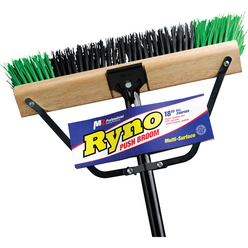 Balai-brosse &agrave; manche renforc&eacute; Ryno, 18", Ferme, Soies PVC Haskins Industrial Inc.