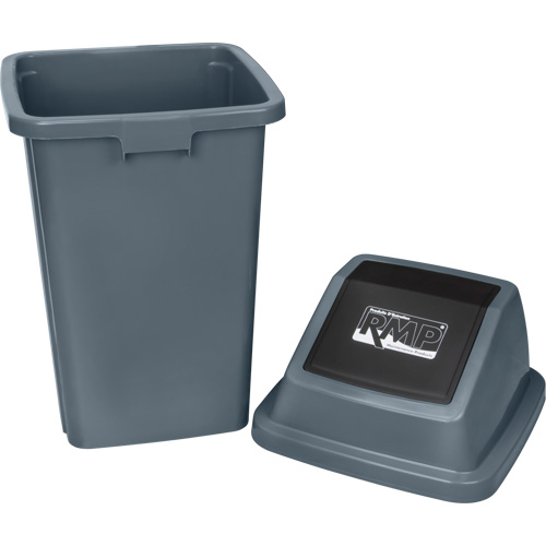 Poubelle, Plastique, 26 gal. US Haskins Industrial Inc.
