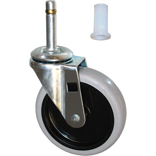 Replacement Stem Swivel Caster for Carts Haskins Industrial Inc.