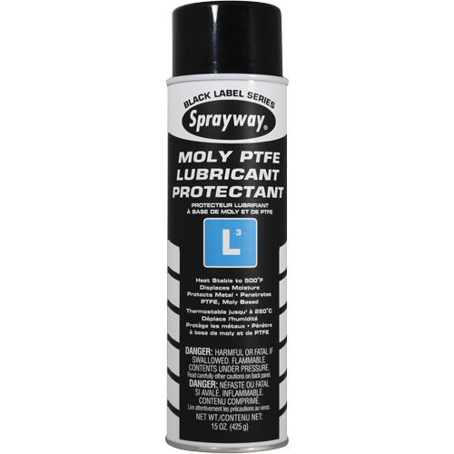 Lubrifiant protecteur au molybd&egrave;ne et PTFE L3, Canette a&eacute;rosol Haskins Industrial Inc.