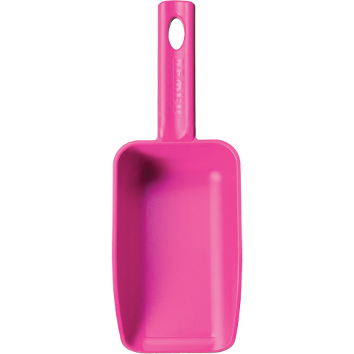 Mini Hand Scoop, Plastic, Pink, 16 oz. Haskins Industrial Inc.