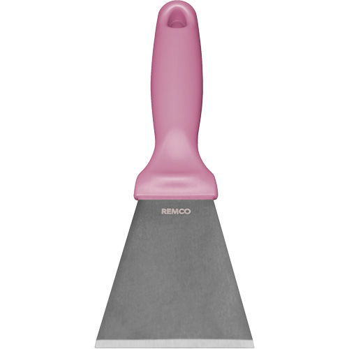 Grand racloir en acier inoxydable, Rose, 3" la x 9" lo Haskins Industrial Inc.