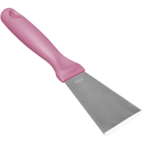Grand racloir en acier inoxydable, Rose, 3" la x 9" lo Haskins Industrial Inc.
